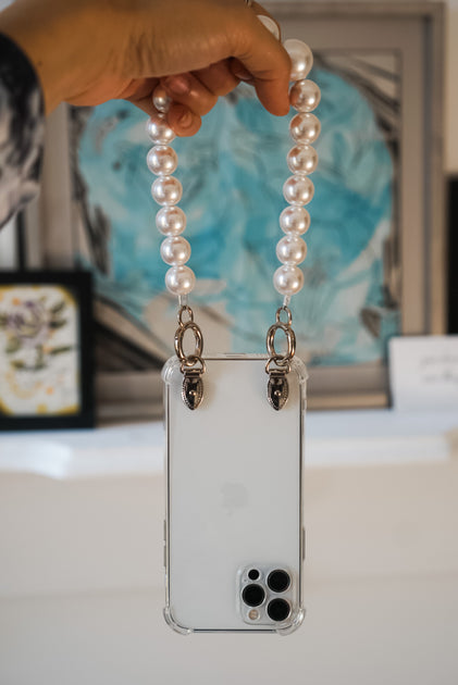 Pearl Phone Chain Case – Pretty Connected Pearl Phone Chain Case – Pretty Connected