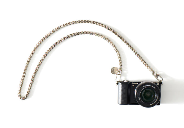 Nikki Silver Bag and Camera Chain