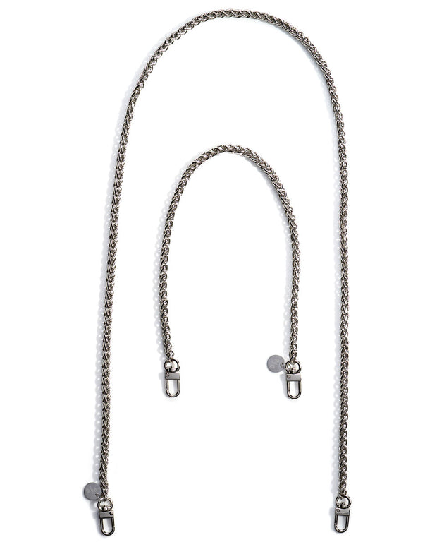 Nikki Silver Multi-Use Chain Strap